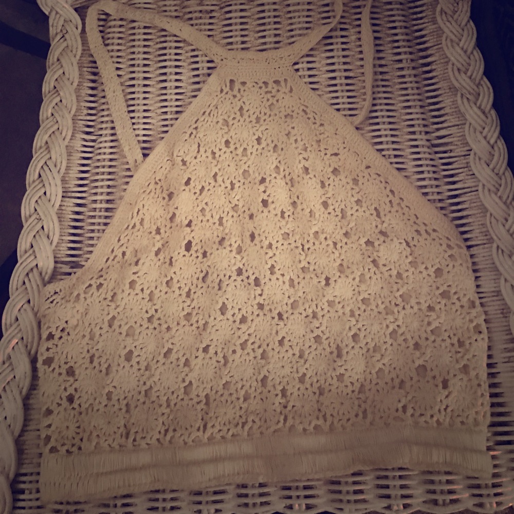Halter crop top